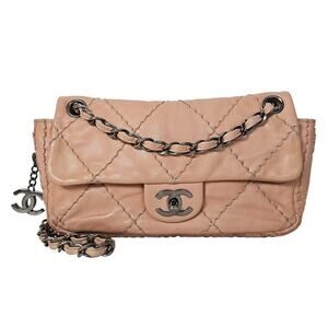 Chanel Ultimate Stitch Shoulder Bag Beige